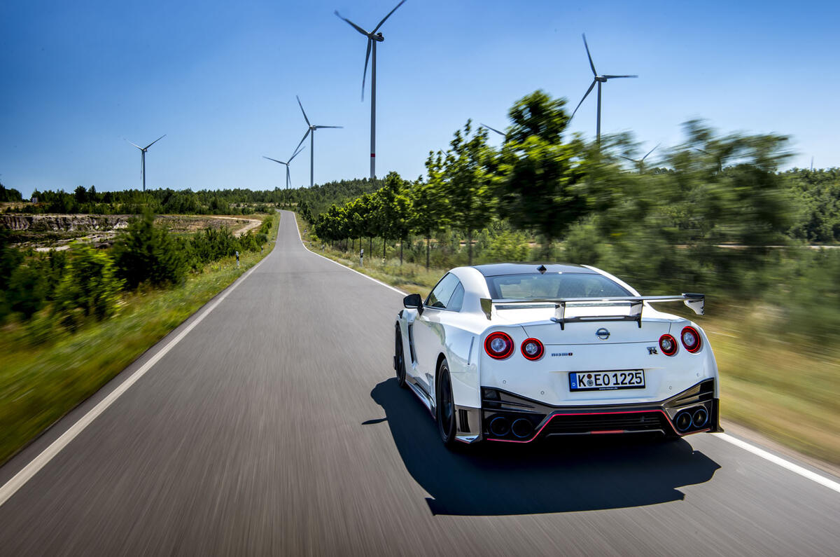 Nissan GT-R Nismo 2020 official reveal - road rear