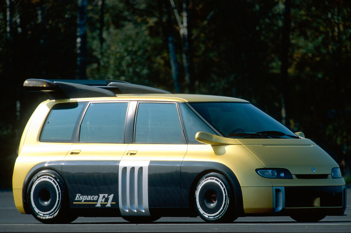 Throwback Thursday 1995 On Board The Renault Espace F1