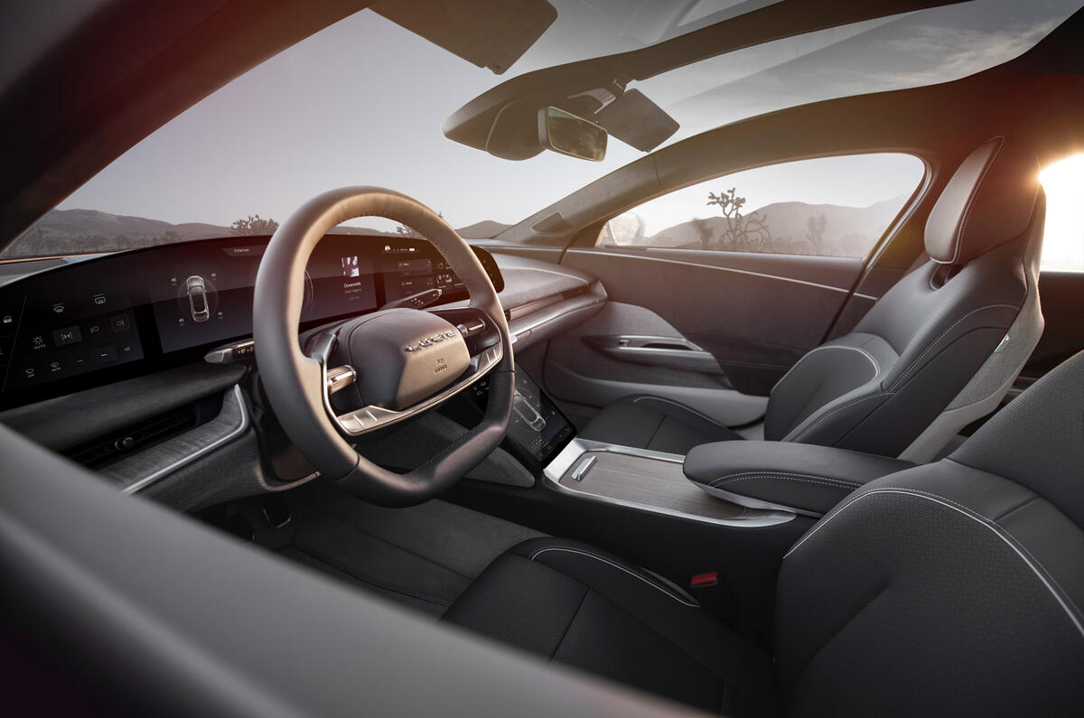 2020 Lucid Air - dashboard