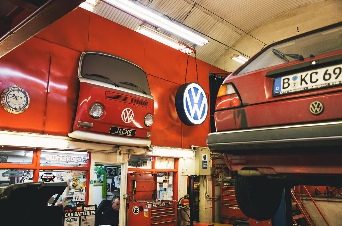 The Grenfell Garage Electrifying Vw S Motoring Icon Autocar