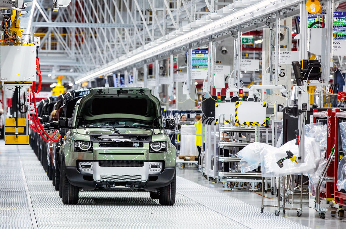 Land Rover Defender The Story Behind The 4x4 S Production Autocar