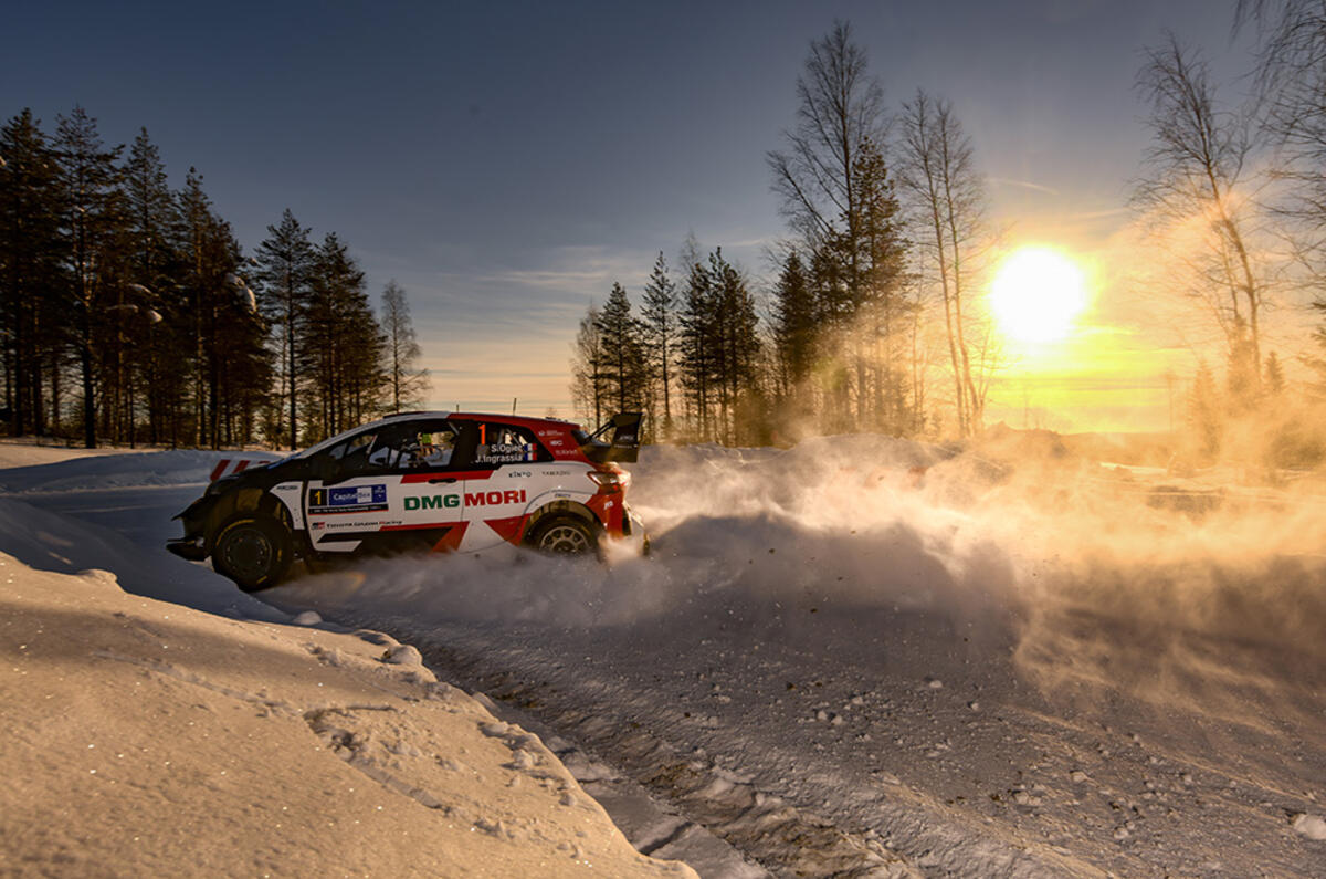 Hyundai s Ott Tanak Wins WRC Arctic Rally Autocar