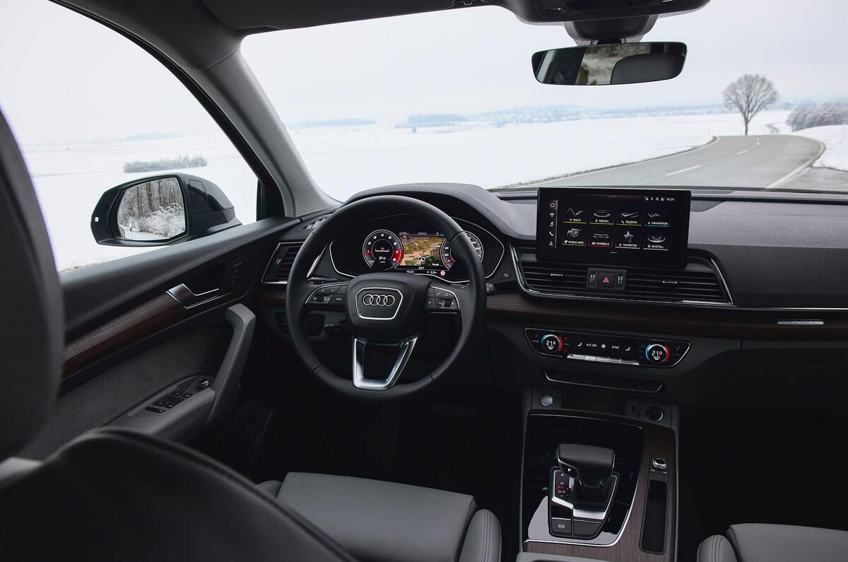 8 Audi Q5 Sportback 2021 première cabine d'examen de conduite