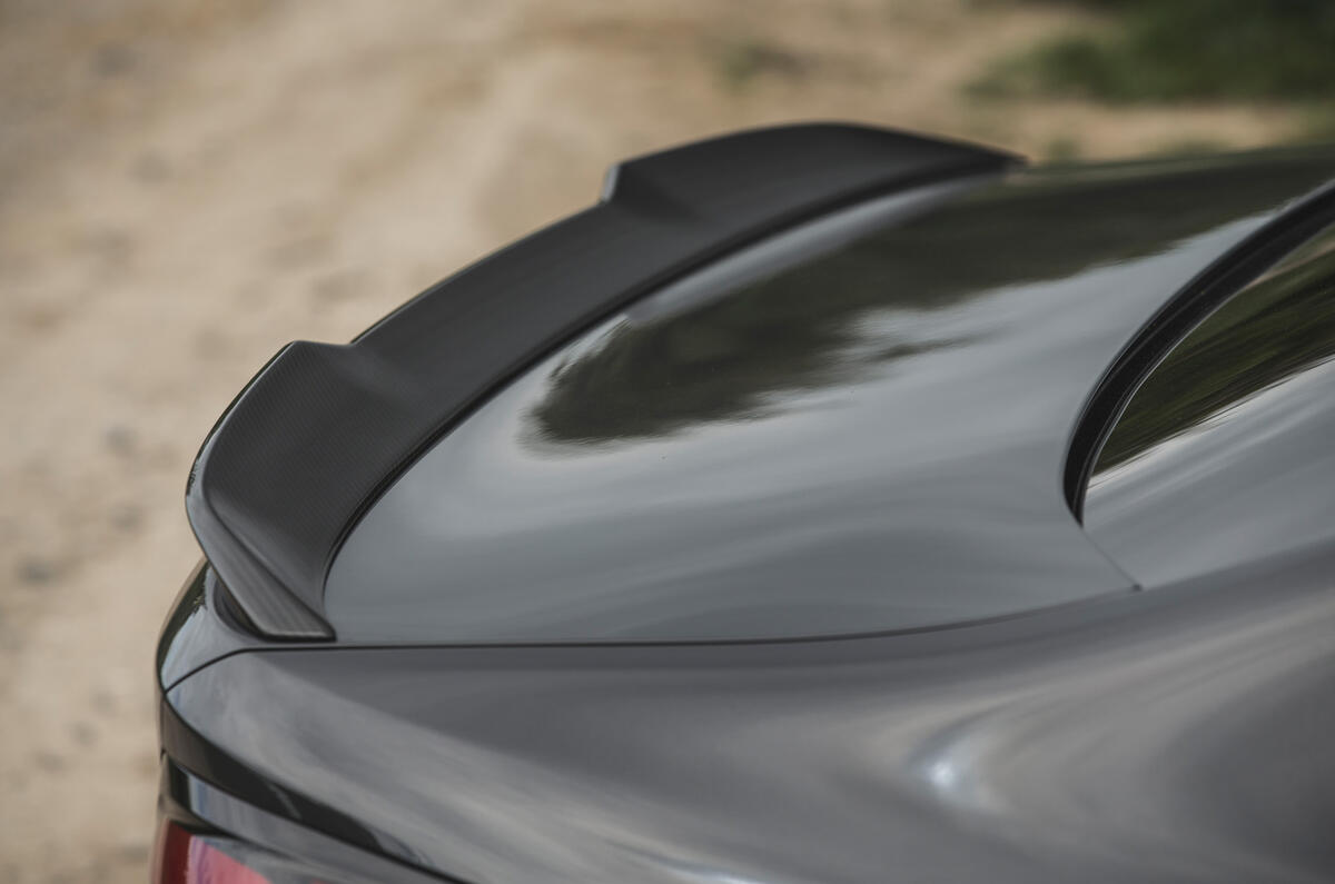 8 BMW M5 CS 2021 UK FD spoiler