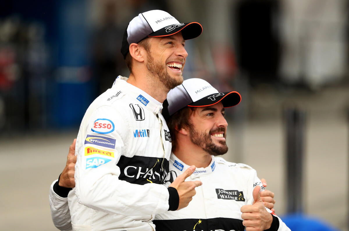 Button and Alonso