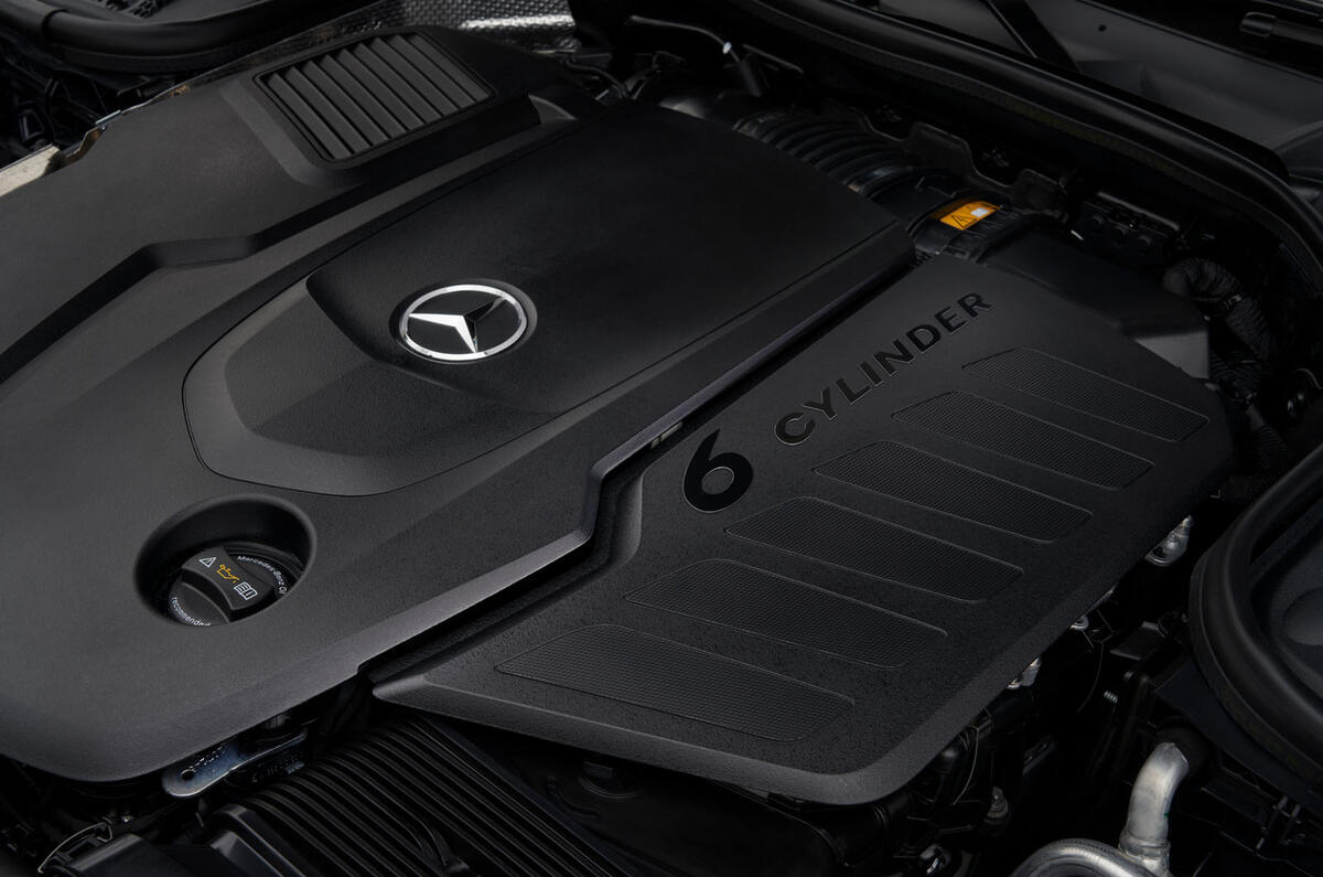 8 Mercedes Benz E Class 400d Estate 2021 UK first drive review engine