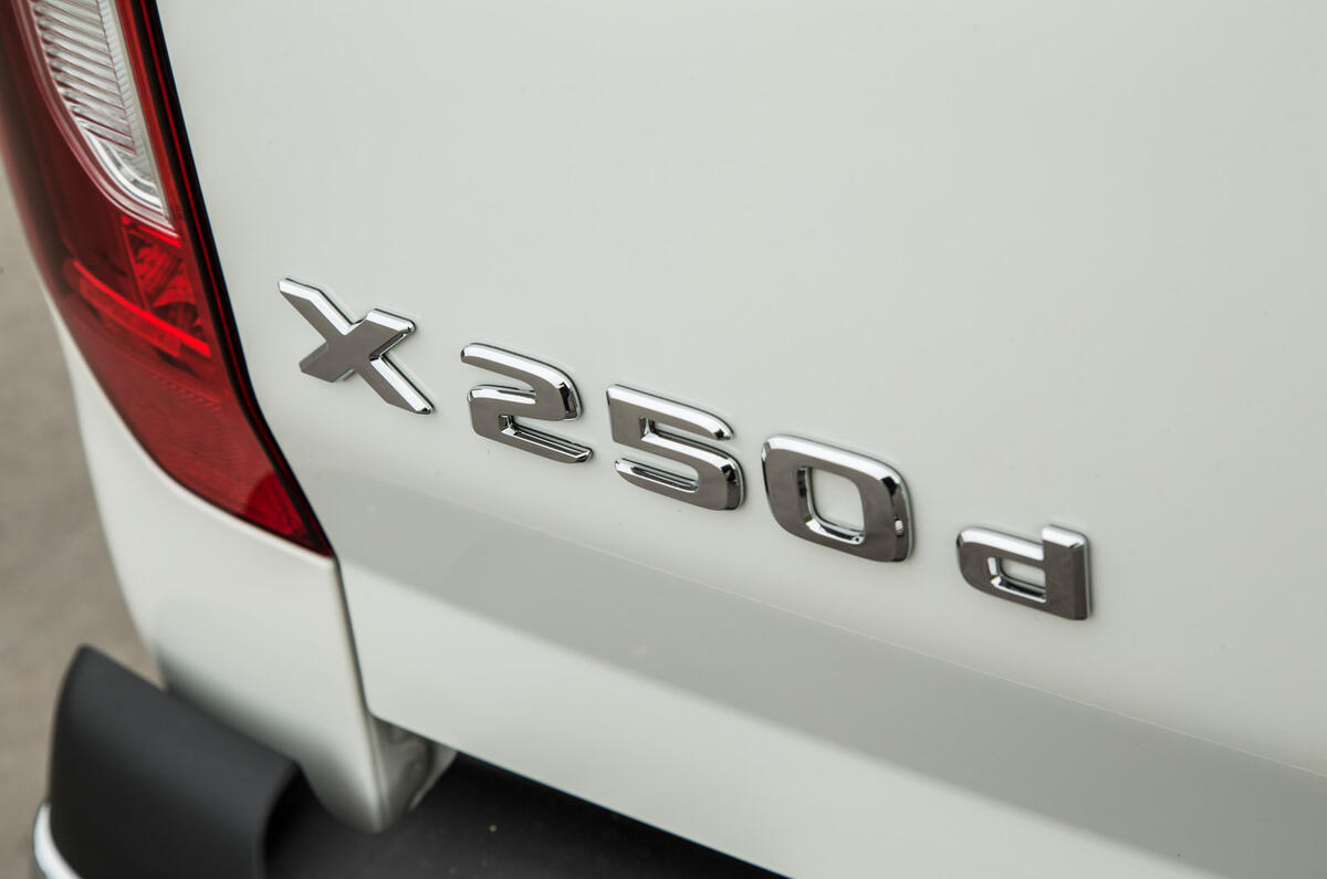 Mercedes-Benz X-Class longterm review model badge