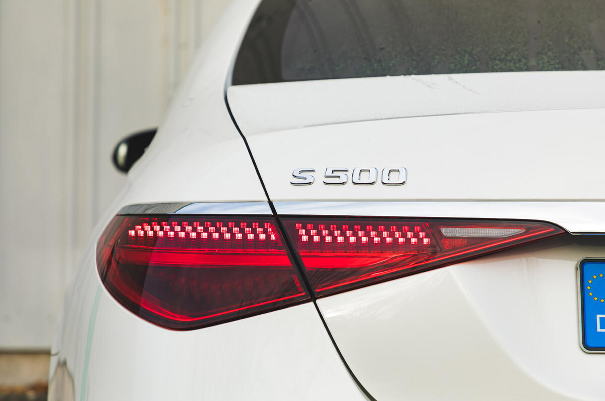 8 mercedes s class s500 2020 lhd uk first drive review rear lights