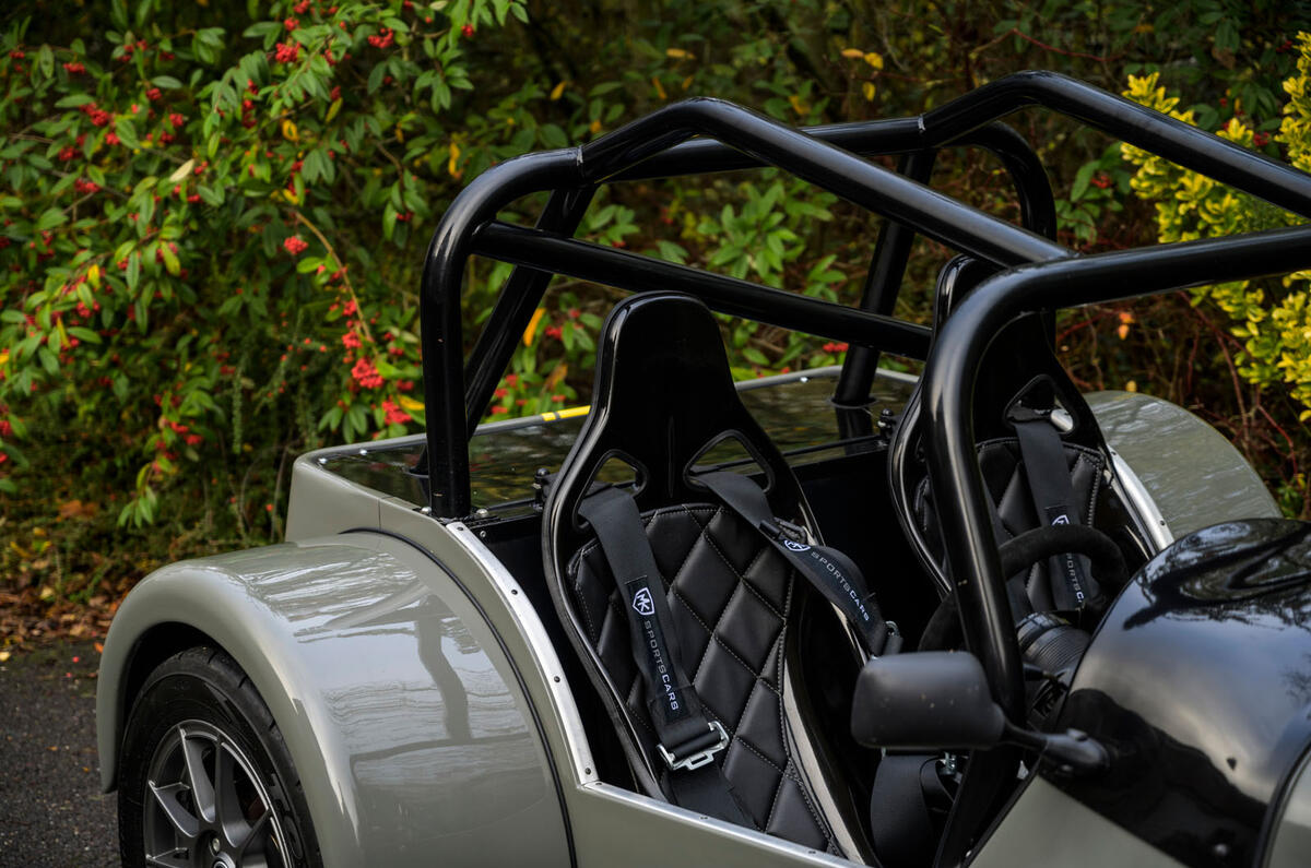 8 MK Indy Hayabusa 2021 UK first drive review roll cage
