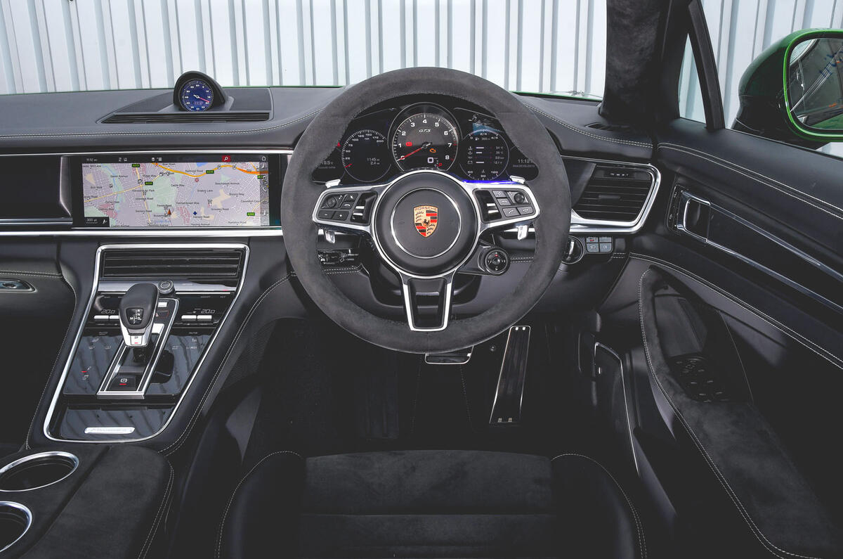 Porsche Panamera GTS 2019 UK first drive review - dashboard