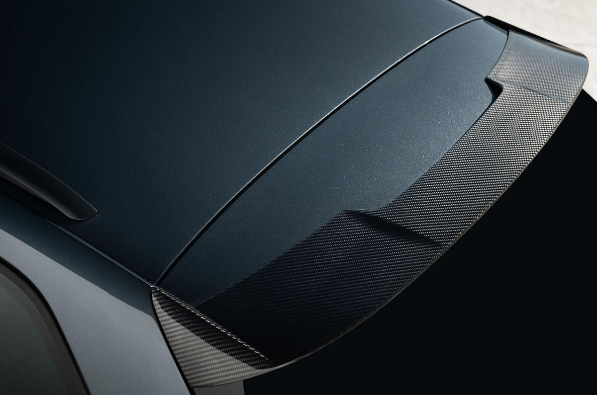 Seat Leon Cupra R ST 2019 first drive review - carbon spoiler