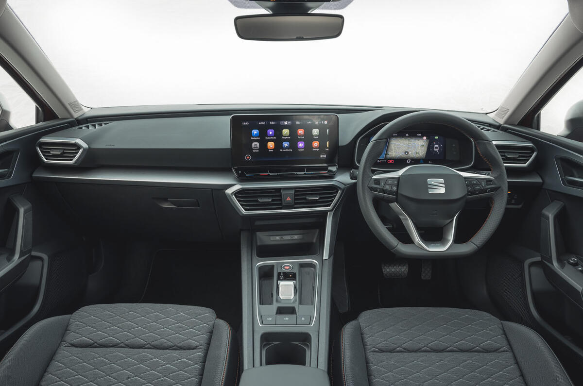 Seat Leon eHybrid FR 2020 UK first drive review - dashboard