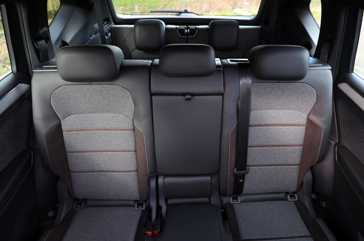 Seat Tarraco 2019 UK first drive review - rear seats