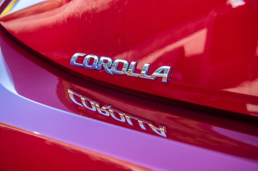 Toyota Corolla hybrid hatchback 2019 first drive review - rear badge