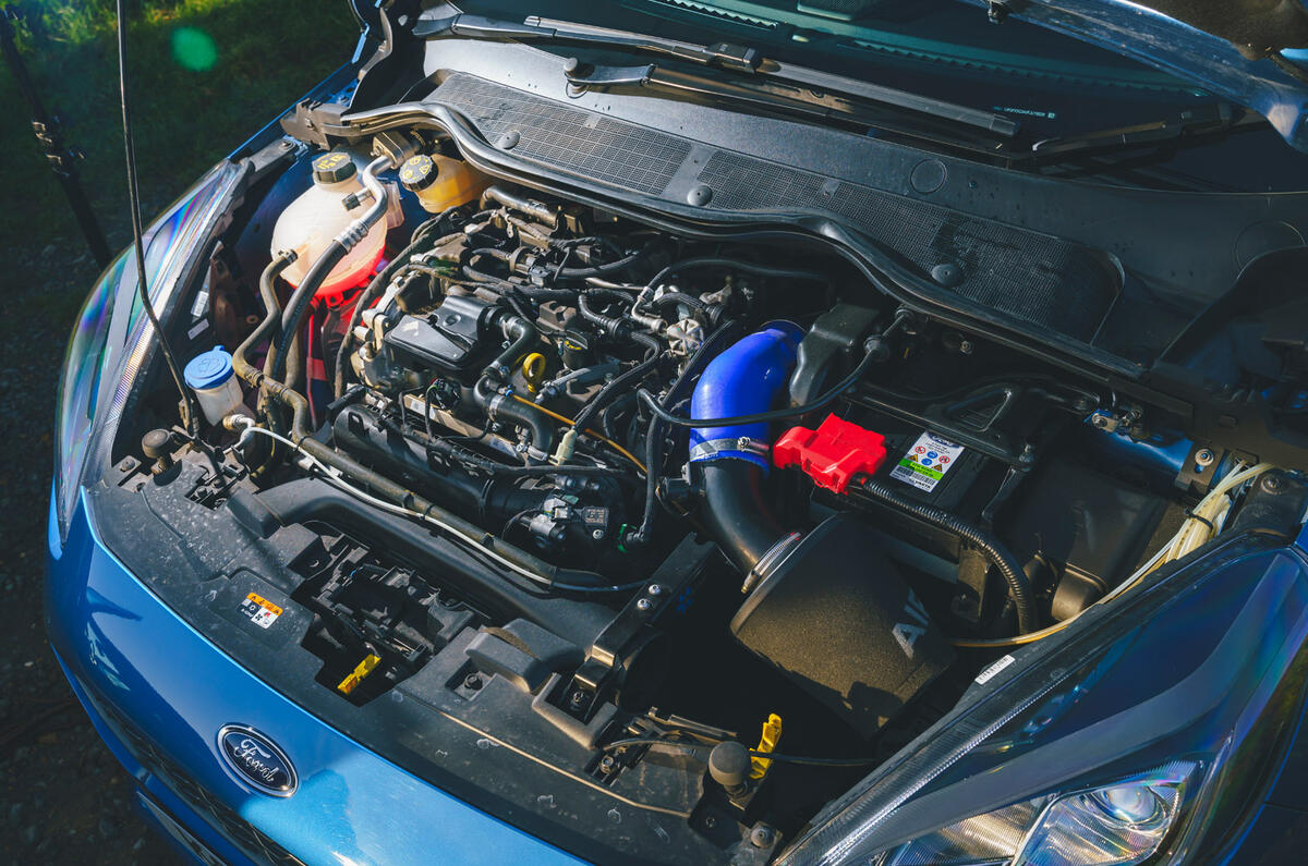 8 Turbo Technics Fiesta ST 285 2022 UK first drive review engine