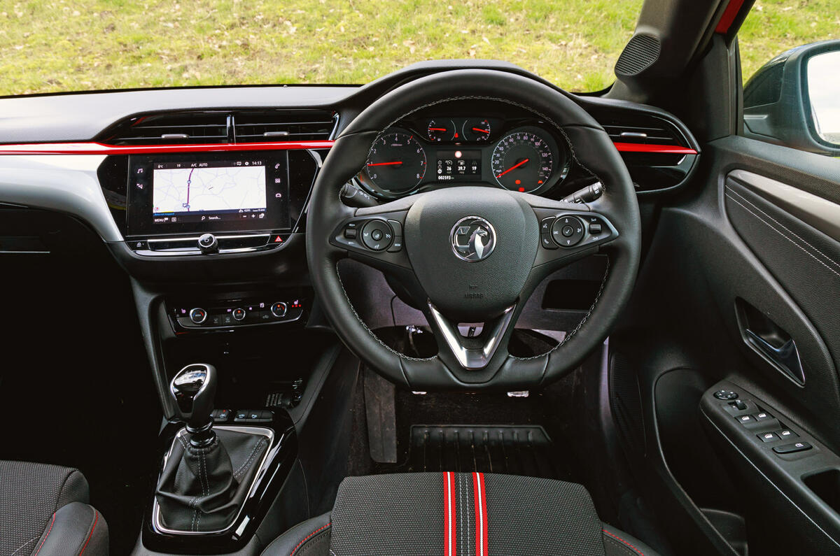Vauxhall Corsa - interior