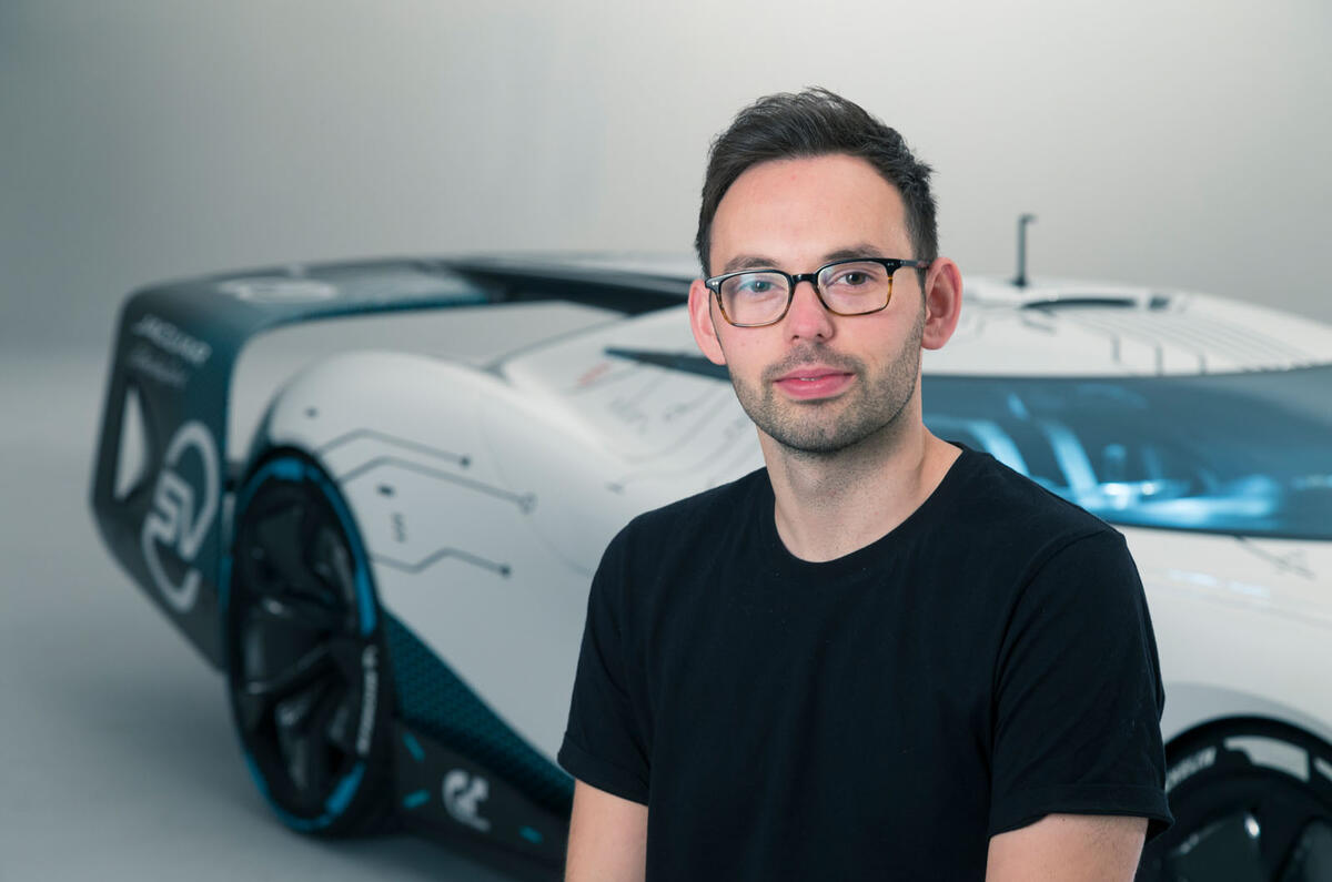 Jaguar Vision GT Concept Gran Turismo - studio designer