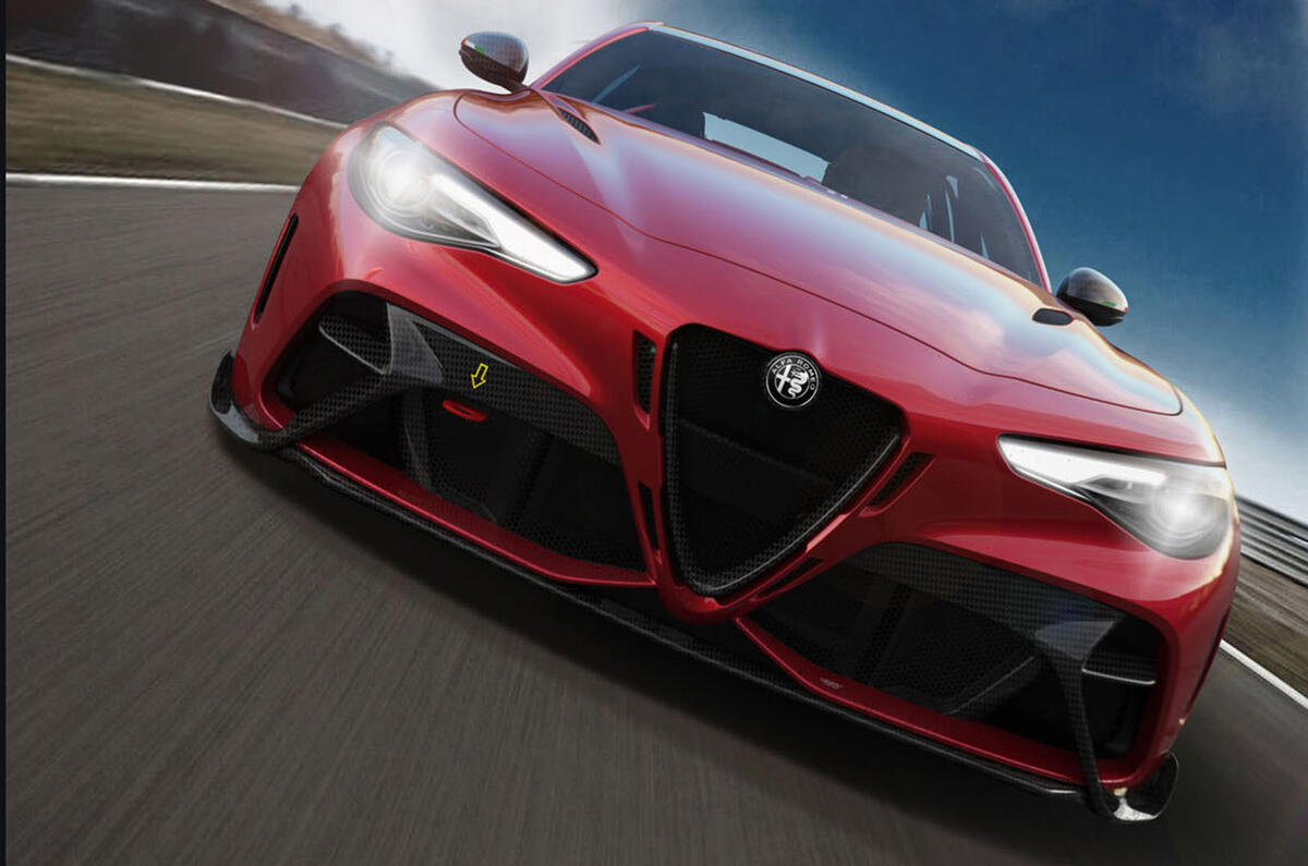 Alfa Romeo Giulia GTA 2020 - tracking front