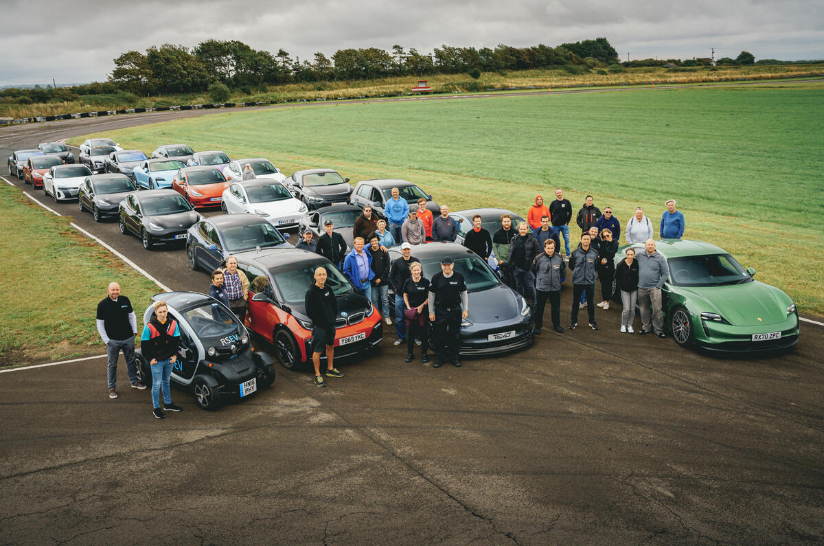 Electric circuit the UK's first EVonly track day Autocar