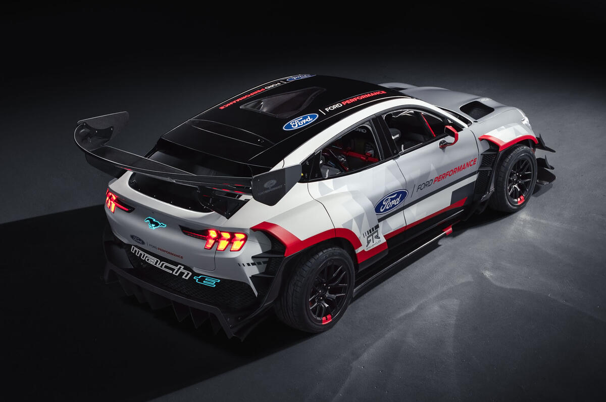 Ford Unveils One Off Hot Mustang Mach E With Seven Motors And 1399bhp Autocar