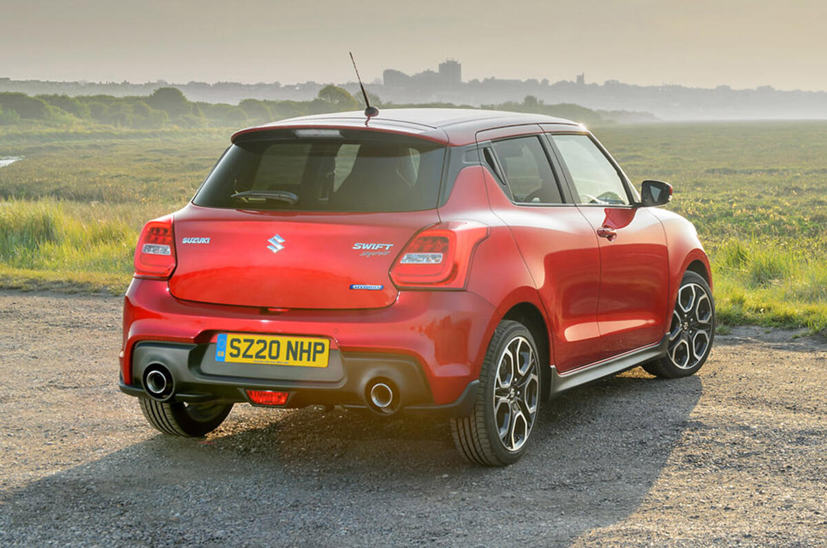 Suzuki Swift Sport Hybrid 2020 - static rear