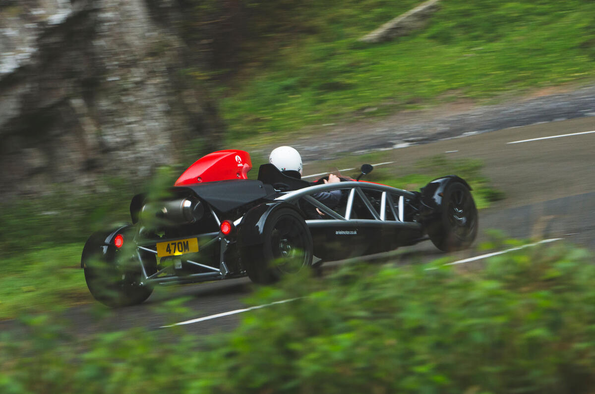 Top 50 cars 2020 - final five - Ariel Atom 4 rear