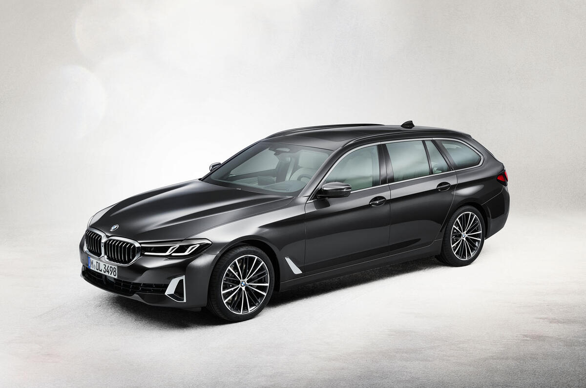 BMW 530i Touring 2020 facelift official images - static