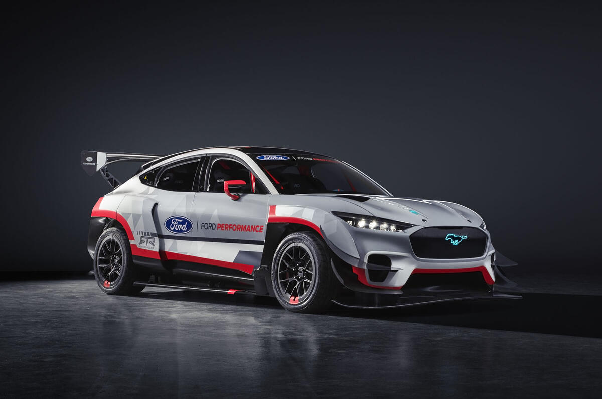 Ford Unveils One Off Hot Mustang Mach E With Seven Motors And