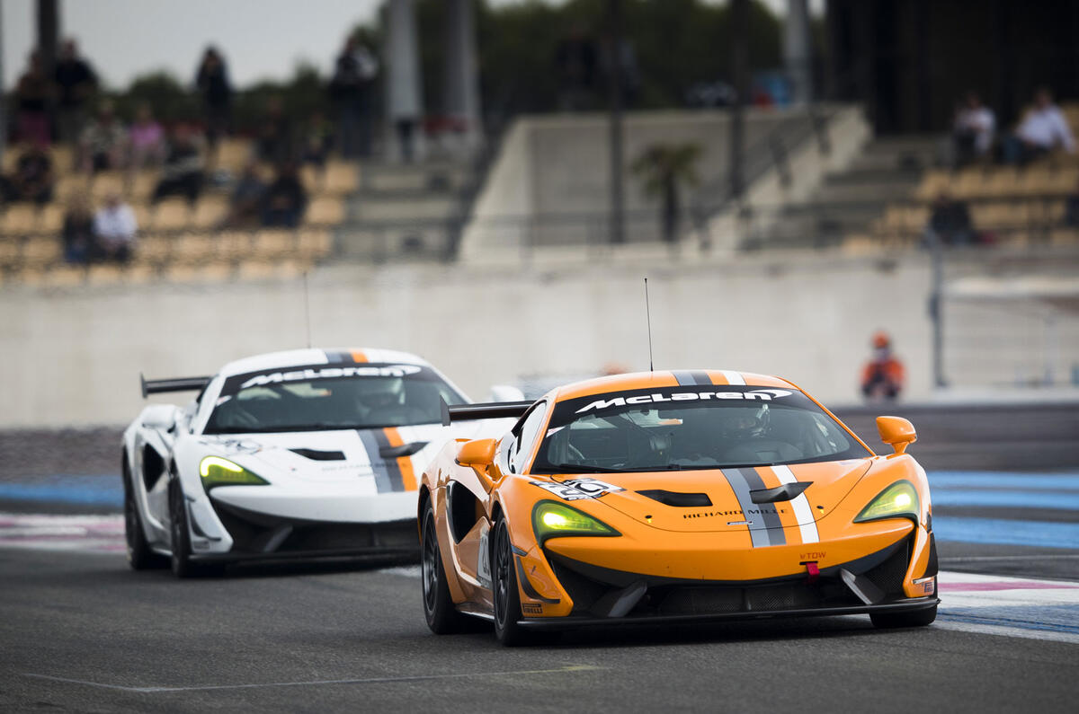 McLaren 570S GT4 racing series to launch in 2018