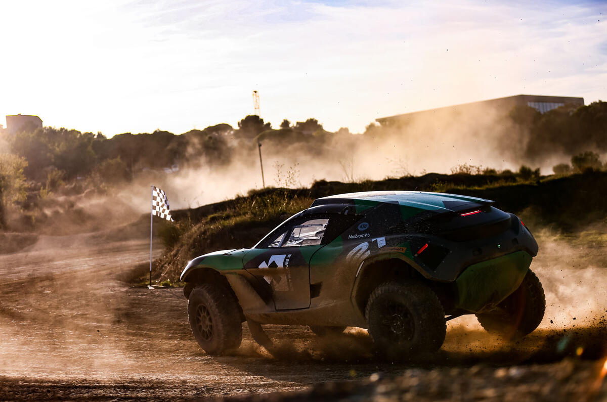 Extreme E Alejandro Agag interview - finish line