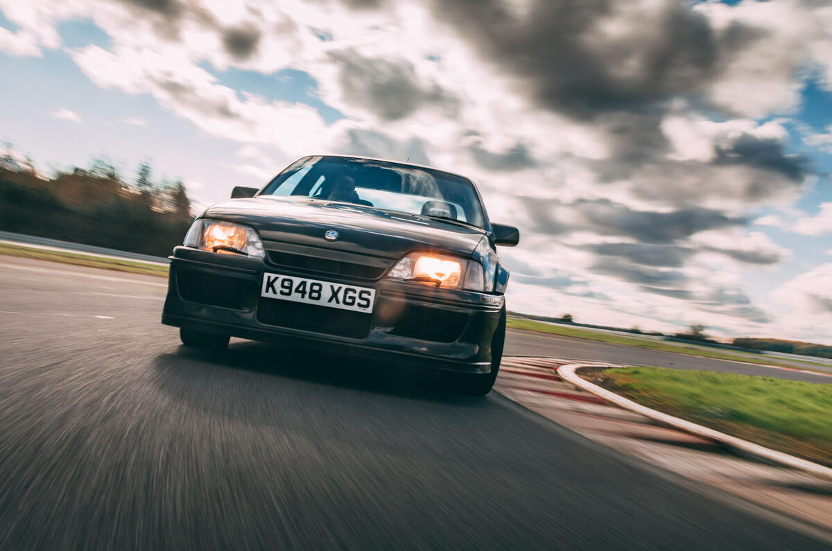 Lotus Carlton at 30 - track nose