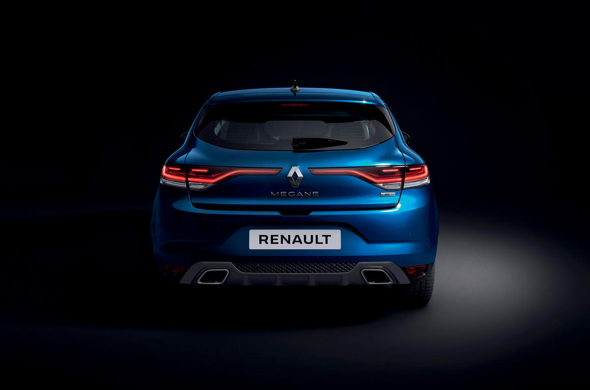 Renault megane 2020 refresh - RS line static rear