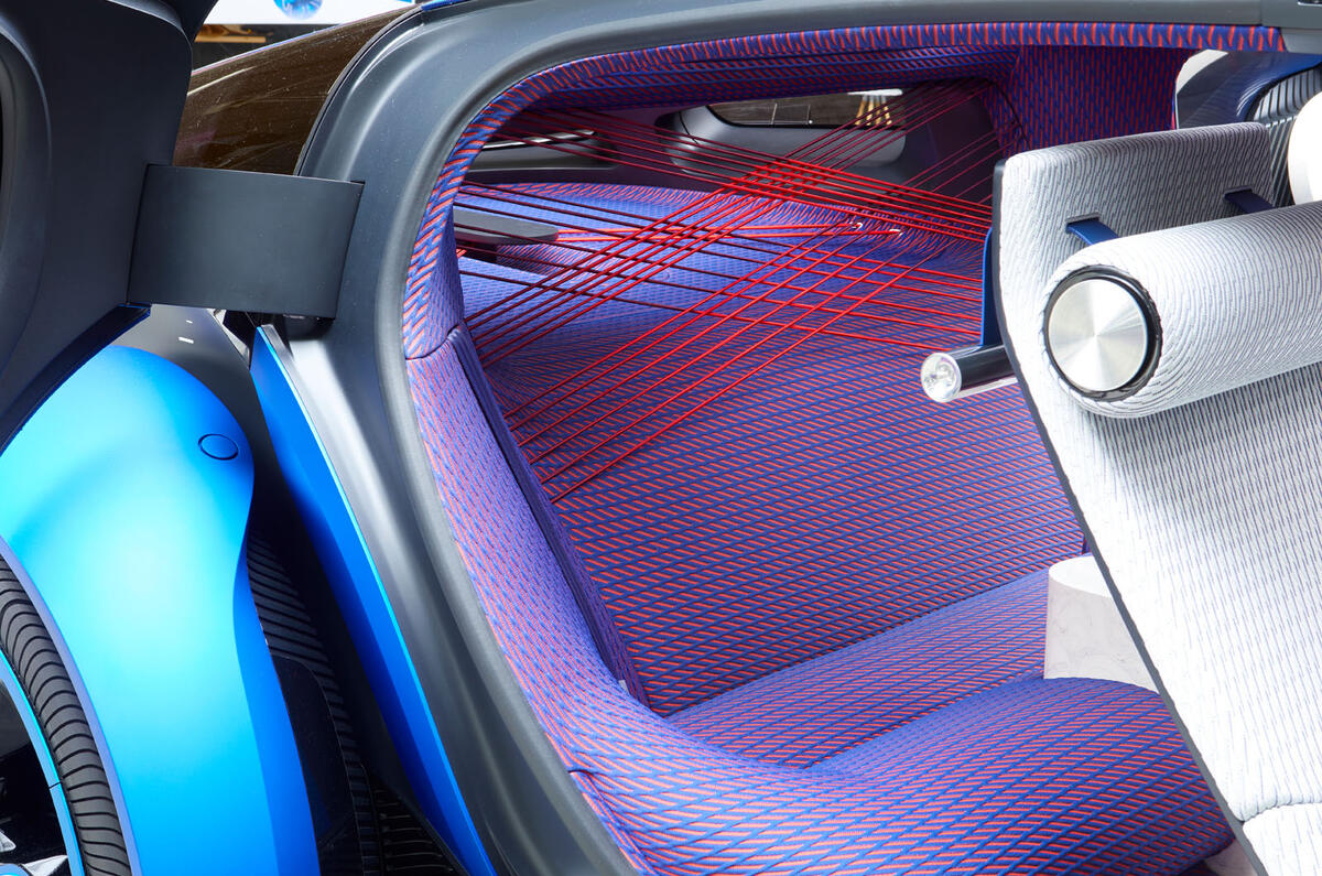 Citroen 19_19 concept official reveal - rear seats