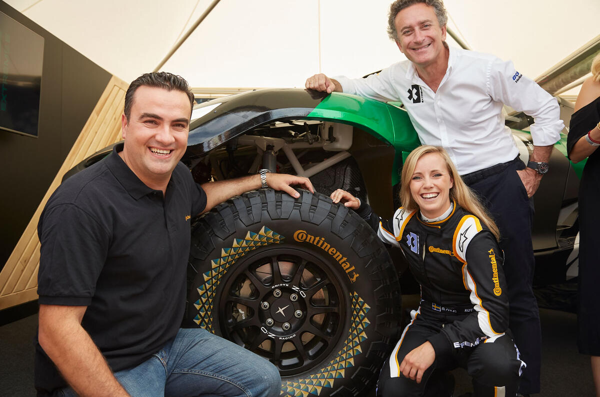 Extreme E Alejandro Agag interview - posing