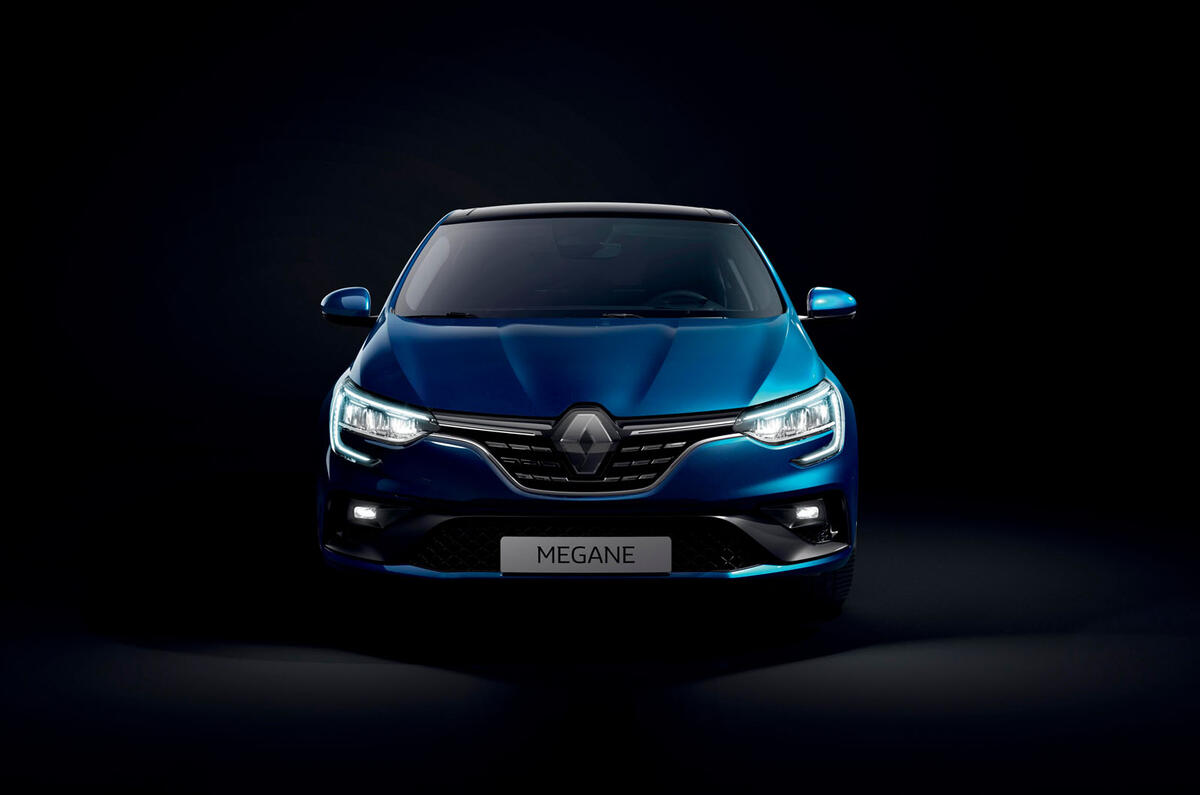 Renault megane 2020 refresh - rs line static front