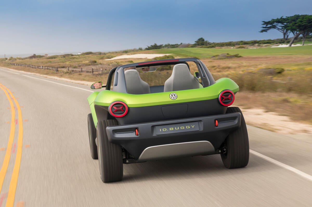 Volkswagen ID Buggy concept first drive - on the road rear