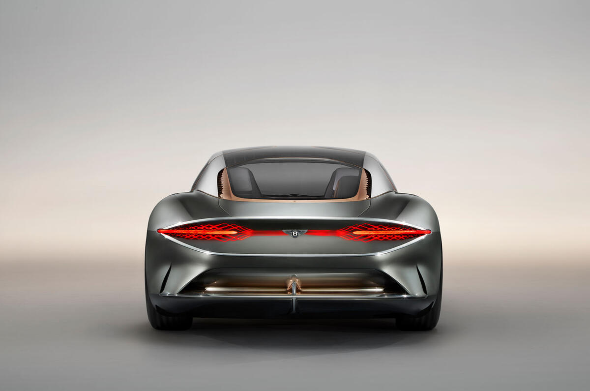 Bentley EXP 100 GT Concept official images - rear