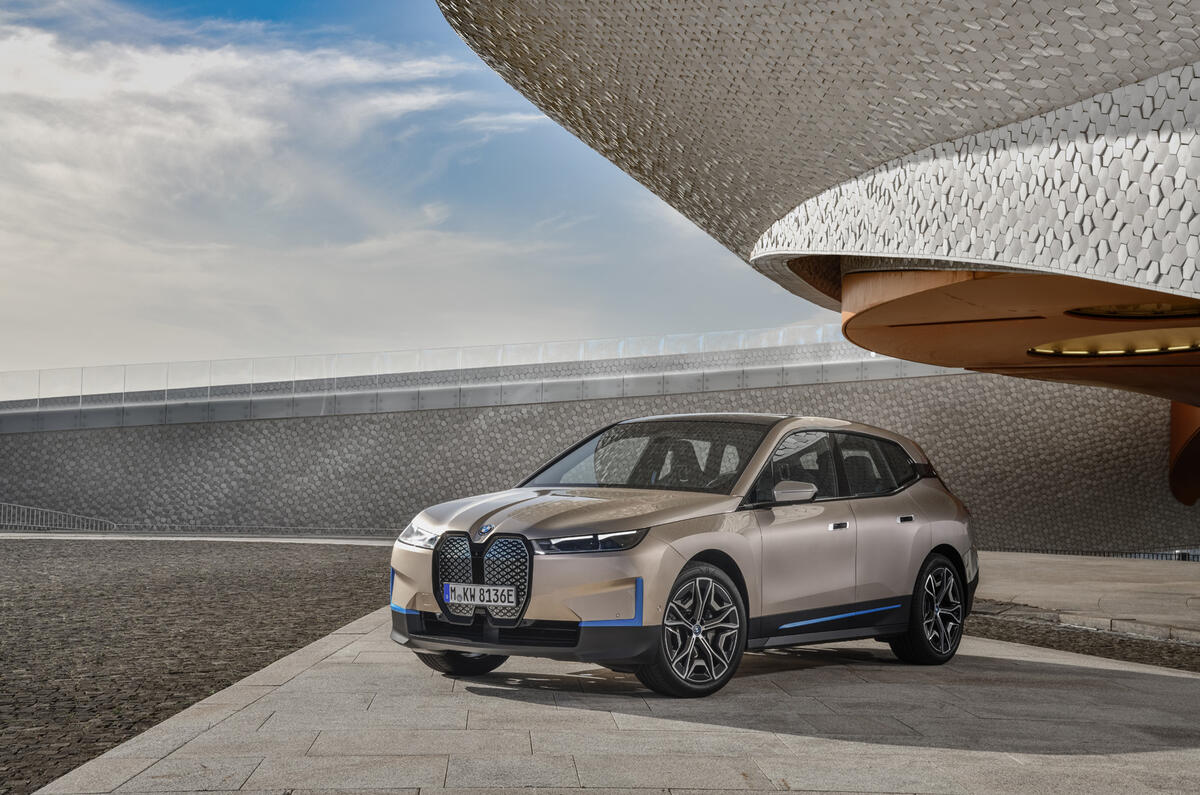 BMW iNext official images - static front
