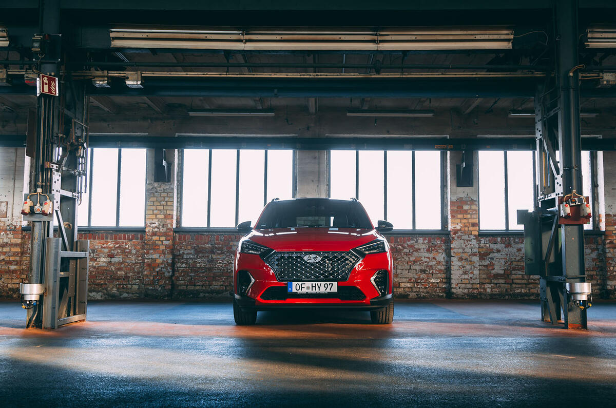Hyundai Tucson N Line 2019 reveal - static nose