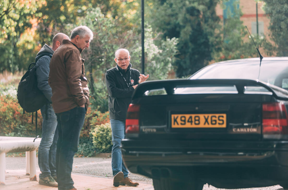 Lotus Carlton at 30 - outdoor talk