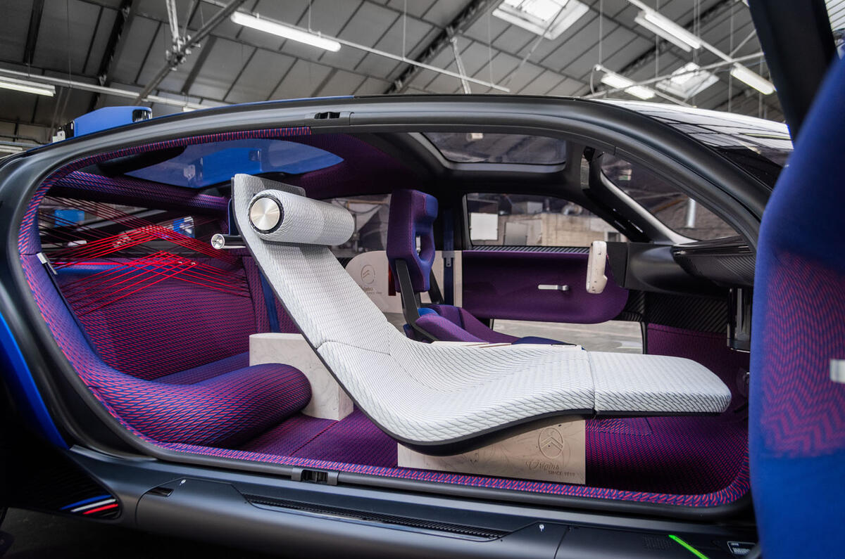 Citroen 19_19 concept official reveal - front passenger seat