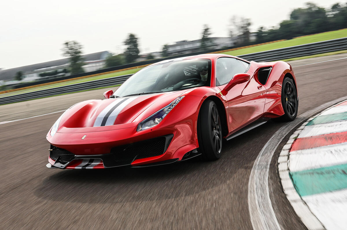 86 fastest cars tested by Autocar Ferrari 488 pista