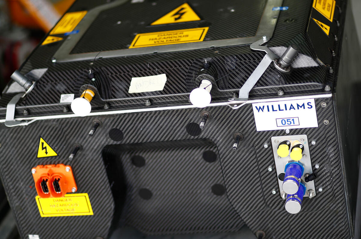 Formula E battery
