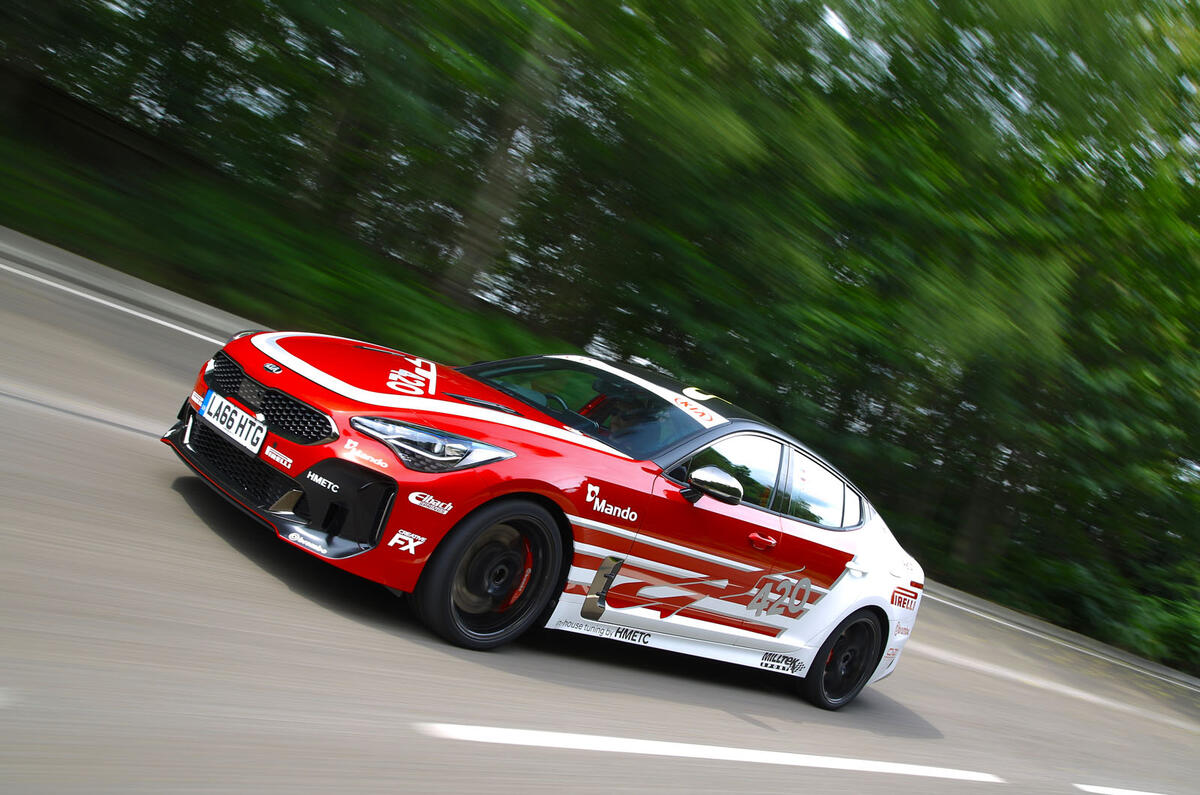 99 Kia Stinger GT420 racer - track