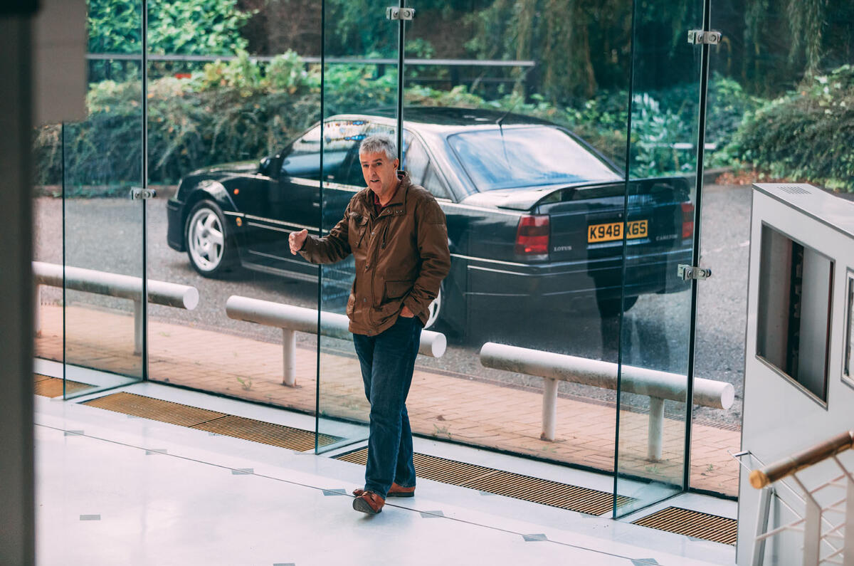 Lotus Carlton at 30 - interview