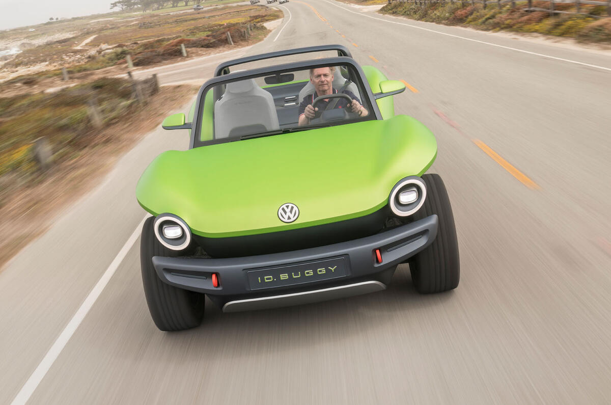 Volkswagen ID Buggy concept first drive - on the road nose