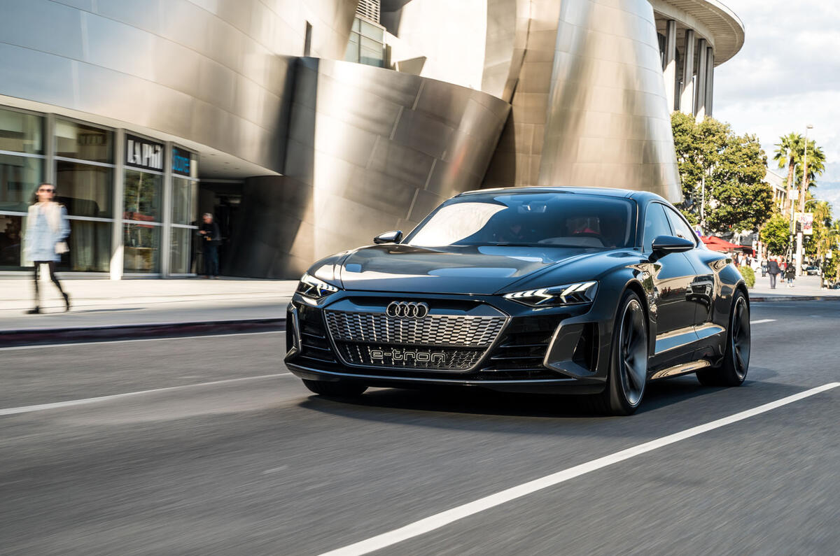 Audi E Tron Gt Concept 2018 First Drive Of Electric