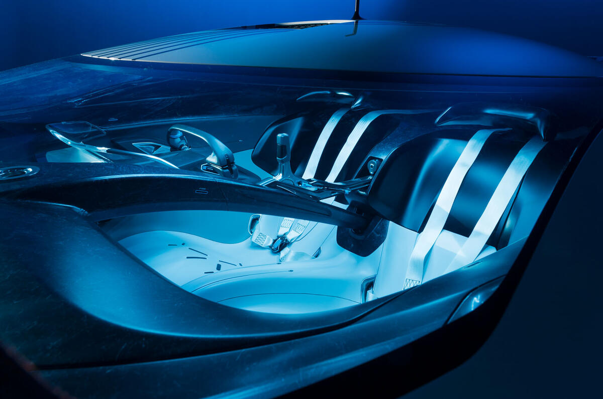 Jaguar Vision GT Concept Gran Turismo - studio static seats