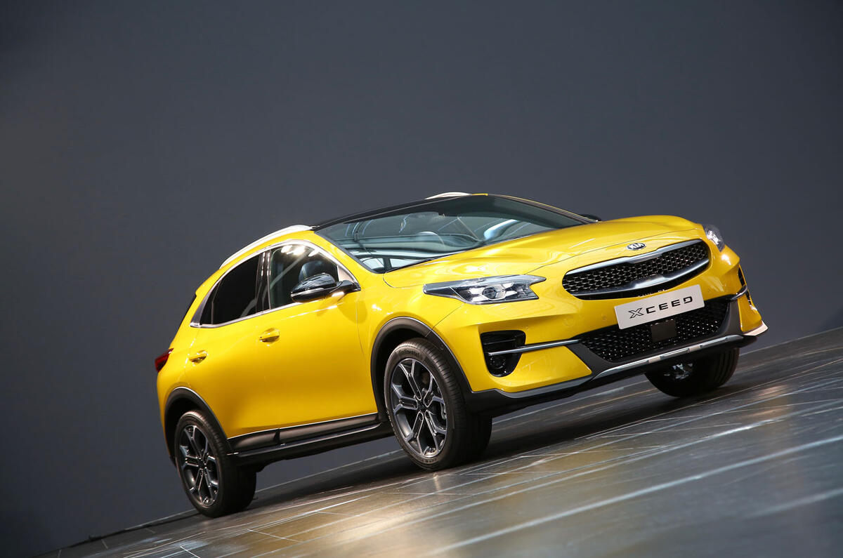 Kia Xceed 2019 official reveal - static front