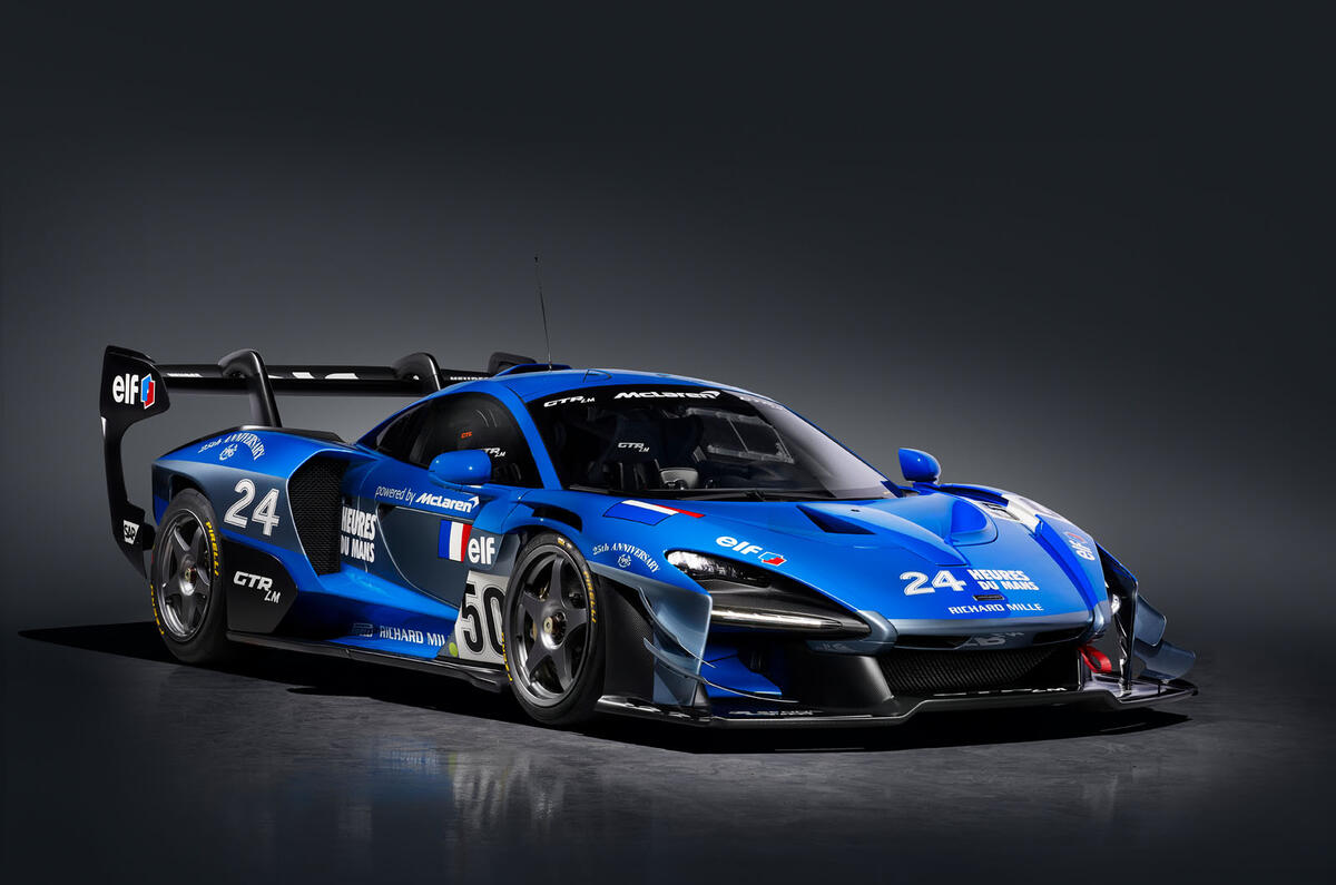 Mclaren Senna Gtr Lm Celebrates Firm S Historic Le Mans Win Autocar